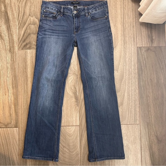 White House Black Market Boot leg Blue Women's Jeans size 6s - Picture 1 of 10